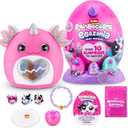 Rainbocorns Eggzania Mini Mania Axolotl Plush Surprise Unboxing with Animal Soft Toy, Idea for Girls with Imaginary Play by ZURU