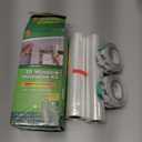 Duck Brand Window Insulation Kit - Winter Seal Kit Fits up to 10 Windows - Rolled Shrink Film Cuts to Size for Easy Indoor Installation - Tape Included - 62 In. by 420 In.- Clear