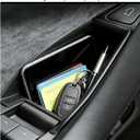 for Tesla Side Door Handle Storage Box Model Y Refreshed Juniper Accessories 2025 2026 Interior Slot Pockets Tray Organizer Car Door Handle Holder ABS Model Y Armrest Phone Container 4PCS
