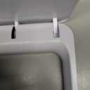 Bathroom Trash Cans with Lid Touchless Automatic Motion Sensor 4 Gallon Small Garbage Can, Smart Electric Plastic Narrow Garbage Bin for Living Room Bedroom Office Kitchen (White)