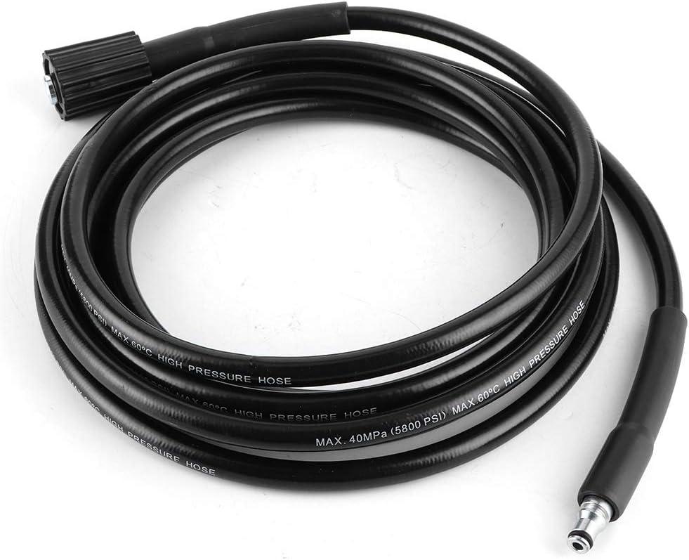 Car Washer Hose 8m/26ft, 18Mpa M22 Pressure Washer Hose Replacement Compatible with SunJoe, Powryte, Swipe Smith, Rock&Rocker Von3.2, LUTIAN, Nilfisk C100 C110 C120 C130 C140