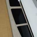 Coach House Signature Dcor Simulated Garage Door Window Kit - Easy-Install Faux Garage Windows - Garage Door Decorative Hardware, Made in USA (Sandstone)