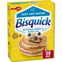 2 x Betty Crocker Bisquick Buttermilk Pancake and Waffle Mix, Made with Whole Grain, Just Add Water, 28 oz, BB: 23 JUL 2026
