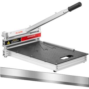 Laminate Floor Cutter 13" with Spare Blade – Cuts Laminate, Engineered Hardwood, Vinyl Plank, LVT, LVP, SPC, WPC, VCT, Siding – Adjustable Angle Cutting, Up to 17mm Thick, Durable Aluminum Alloy