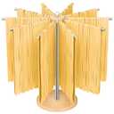 Pasta Drying Rack, Detachable Collapsible Wooden Noodle Drying Rack for Pasta Noodle and Cooking Spaghetti Rack Space-Saving Noodles Organizer and Easy Storage