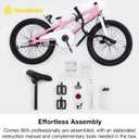 RoyalBaby Kids Bike with Dual Handbrake for Beginners,12 14 16 18 20 Inch Bicycle for Boys & Girls Ages 3-10 Years