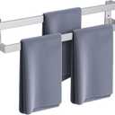 Brushed Nickel Double Towel Bar,Towel Rack for Bathroom Stainless Steel Wall-Mounted Bathroom Hardware Accessories 32 Inch