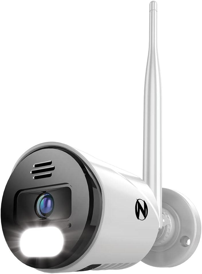 Night Owl Wi-Fi IP 4K HD Indoor/Outdoor Dual Spotlight Camera with 2-Way Audio, Preset Voice Alerts & Built-in Camera Siren, B09LRKTQKT