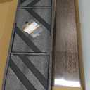 Forbena 24 Inch Long Floating Shelves for Wall Set of 3, Wooden Wall Bookshelf for Bedroom, Large Rustic Wood Hanging Book Shelves for Living Room Plants Kitchen Office Closet Storage (Dark Brown)