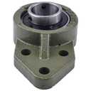 UCFB206-20 1-1/4" 3-Bolt Insert Bearing with 3-Bolt Bracket Flange
