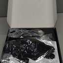 5 in 1 Hair Styler & Hot Air Brush - Air Curling Wrap with Low-Speed Negative Ion Technology, Hair Dryer Brush for Drying, Curling, Straightening & Styling, Hair Styling Tools at Home (Black)