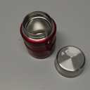 THERMOS Stainless King Vacuum-Insulated Food Jar with Spoon, 16 Ounce, Rustic Red