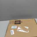 Mayfair Cassel Slow Close Toilet Seat, Easy Clean, Non Slip Premium Wood Seat, Easy Install, Made in USA, Round, Biscuit