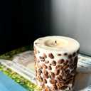 Botanical Candle - Decorative - Hand-Poured Natural Soy Wax with Real Flowers - 5 Scents