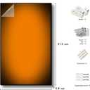 iLuane Display Wallboard for LEGO 42141 Technic McLaren 2022 Replica Model Car Building Sets, Adult Collectibles Wall Mount, Room or Office Decor for Men & Women, Gradient Color (No Car Included)