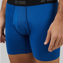 32º DEGREES mens Mens 3-pack Active Mesh Quick Dry Performance Boxer Brief Large, Blue/Gray