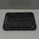 PlayStation Portal Charger, PS5 Stand and Cooling Station with RGB LED Controller Charging Dock Accessories, PS5 Edge Controller and PS Portal Charger, Headset and Remote Holders (Black)