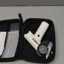 Cordless Electric Scissors - Smart Display & 4-speed Settings, Rechargeable Box Cutter Electric for Fabric, Leather, Padding & Cardboard - White