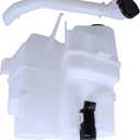 MOTOKU Windshield Washer Fluid Reservoir Tank w/Pump NO Level Sensor for Toyota Camry 2018-2024 Avalon 2019-2022