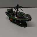 Raeasily Fish Tank Decoration Aquarium Accessories,Shipwreck Decor,Resin Material Sunken Ship Decorations for Fish Favors, Multi, 10 * 10