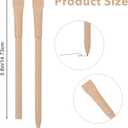 100pcs Paper Pens with Black Ink - Eco-Friendly Recyclable Cardboard Barrel Pens, Bullet Tip 1.0mm for Smooth Writing, Office School Supplies
