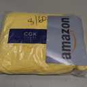 Wrap Around Dust Ruffle Bed Skirt - Yellow - for Queen Size Beds with 18 Inch Drop - Easy Fit Elastic Strap - Adjustable Pleated Bedskirt w/Brushed Fabric Wrinkle Free - for Women, Men, Kids & Teens