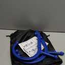 Trigger Point Massager - Deep Tissue Massage Tool for Muscle Knot Pain Relief (Back, Neck, Shoulder, Legs & Feet), Handheld Self Massage Cane with S-Shaped Dual-Section Design(Blue)