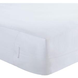 Original Bed Bug Blocker Zippered Mattress Protector (King),White