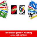 Mattel Games UNO Card Game in Travel & Storage Tin for Kid, Adult & Family Nights & Parties, Color Blind Accessible & Customizable Deck 