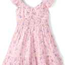 The Children's Place, Short Sleeve Fashion Dress, Size: X-Small