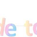Pre-Strung Bride to Be Banner Glitter Bachelorette Party Banner Bridal Shower Garland for Bachelorette Party Bridal Shower Wedding Party Decorations (Irediscent)