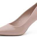 Herstyle Pointed Toe Pumps for Women, Closed Toe 3 Inch Stiletto High Heels, Comfortable Work Office Dress Shoes, Classic Pumps for Wedding, Party, Size 6
