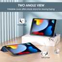 ProCase for iPad 9th/ 8th/ 7th Generation Case 10.2 Inch (2021/2020/2019 Release), 10.2 iPad Case 9th/ 8th/ 7th Gen Cover, Slim Smart Cover with Translucent Hard Shell Back -Navy
