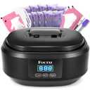 Paraffin Wax Machine for Hand and Feet - 3500ml Paraffin Wax Warmer Moisturizing Kit Auto-time and Keep Warm Paraffin Hand Wax Machine with 5Pack Refills, Ideal for Home Paraffin Baths