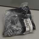 Mini Fridge Silicone Mat,24''x24''x0.5''-Fridge Drip Tray Concave and convex design is leak-Proof and Non-Slip Perfectly Compatible with Washer, Dryer, Wine Cooler, Dishwasher ect (Black)