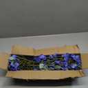 Hollyone 6 Pcs Blue Hydrangea Artificial Flowers Heads with Stems Silk Faux Hydrangea Blue Fake Flowers for Home Indoor Outdoor DIY Floral Wedding Flower Bouquets Kitchen Table Centerpiece Decor