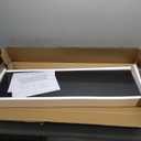WELLAND 12" Deep Floating Wall Shelf, Black Floating Shelf Display Floating Shelf, 35.43" L x 11.81" D x 2" T, Deeper Than Others, Black