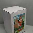 10FT Christmas Nutcracker with Little Gingerbread Man Inflatable Outdoor Decoration Blow up Yard with LED Lights Xmas Funny Giant Large Holiday Party Outside Decor