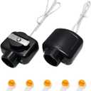 Garage Door Sensor for Linear Garage Door Sensor Replacement Compatible with Linear Garage Door Opener HAE00002 LSO50 LDO33 LDO50 Garage Door Sensors Sending & Receiving