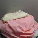 Wilwolfer Kid Tent with Mat, Star Lights - Kids Play Tents for Toddlers Kids Tents Indoor Playhouse - Princess Tent for Girls Toy House Gift (Pink with Cloth)