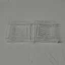 Sintuff 6 Pcs Acrylic Box Nesting Display Box Risers for Display 5 Sided Clear Stand Transparent Cases with Hollow Bottoms for Cake Table Food Dessert Collectibles