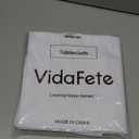 VidaFete 1 Pack Tablecloth 60 * 120inch Rectangle Table Cloth Polyester, Stain Wrinkle Resistant Dining Table Cover for Kitchen Dinning Party Wedding Rectangle Tabletop Buffet Decoration(White)