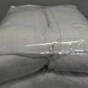 Natural Pinch Pleated Curtains 102 Inches Long Set of 2, Linen Drapes Back Tab with Hooks,Light Filtering Window Curtain Panels for Living Room 70 Width 102 Length