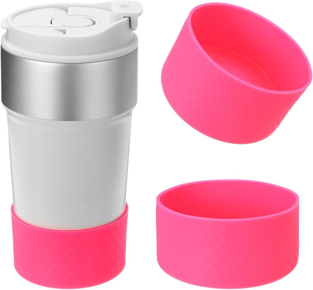 PATIKIL Silicone Boot for Tumbler Boot, Bottom Sleeve Protector Protective Sleeve for Water Bottle Cup