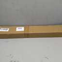 Tension Curtain Rod 43-124 Inches Extra Long Black Heavy Duty