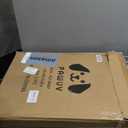 Dog Ramp for Car, Portable Folding Aluminum Pet Ramp with Non-Slip Paw Print Surface. Extra Wide Portable Ramp for Large, Small & Senior Dogs to Get in Cars, SUVs, Trucks & Beds, 71" Long & 17" Wide