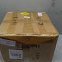 Tandefio 8 Set Gold Candelabra Centerpieces, 26.8" 5 Arm with LED Candles