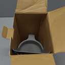 Pooper Scooper for Cat, Cat Litter Scoop with Bags, Integrated Detachable Deep Shovel Holder, Large Capacity Portable (White)