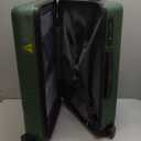 Carry On Luggage Airline Approved, 20 Inch Expandable PC Hardside Lightweight Suitcases with Spinner Wheels and TSA Lock (Black)