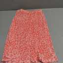 Girls Knee Length Pleated A-Line Skirt with Pull On Elastic Waist for Kids Rainbow Black Midi Skirt 3-12 Y
